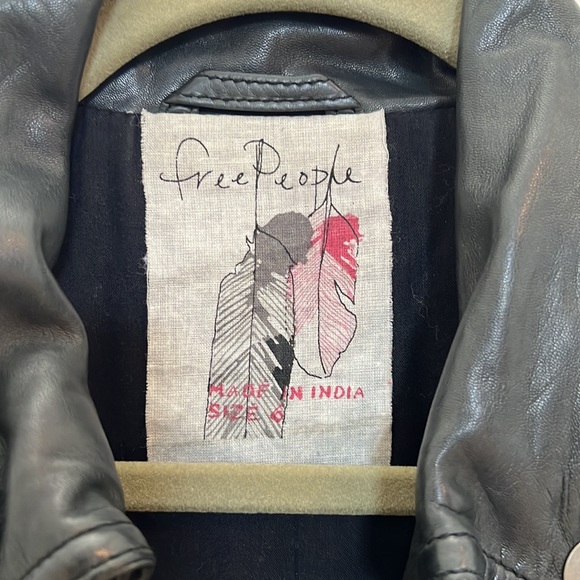 FreePeople leather jacket - Picture 3 of 7